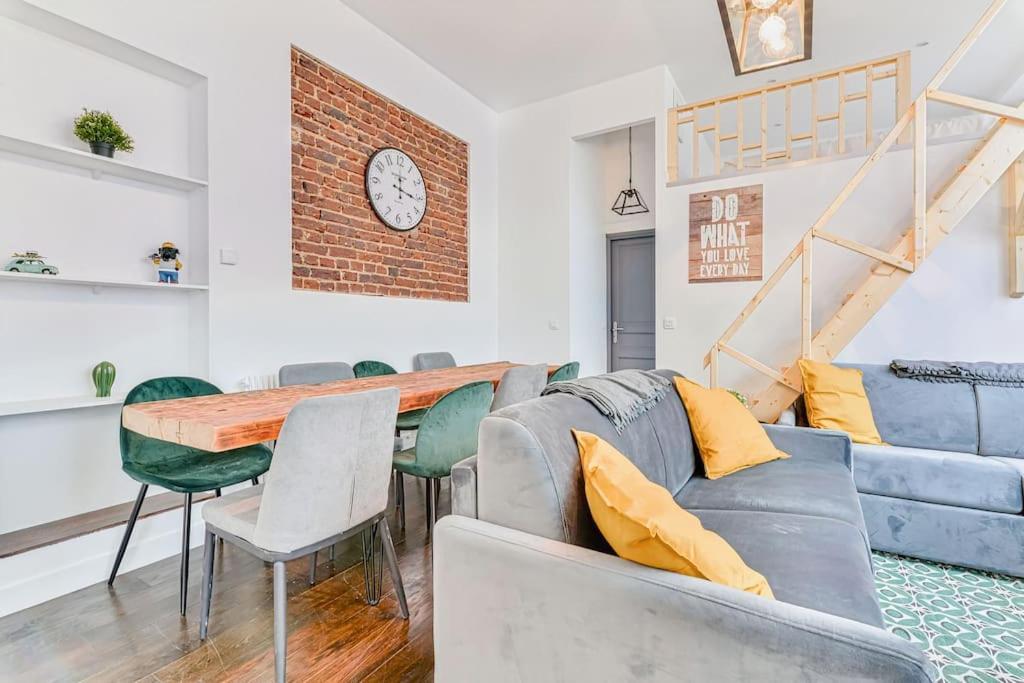 Renovated Design Apartment In Montparnasse Paris Exteriör bild