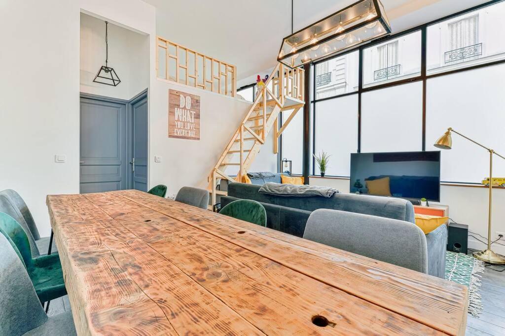 Renovated Design Apartment In Montparnasse Paris Exteriör bild