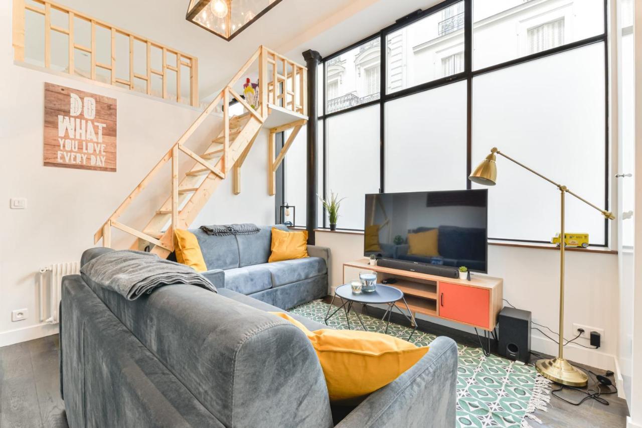 Renovated Design Apartment In Montparnasse Paris Exteriör bild